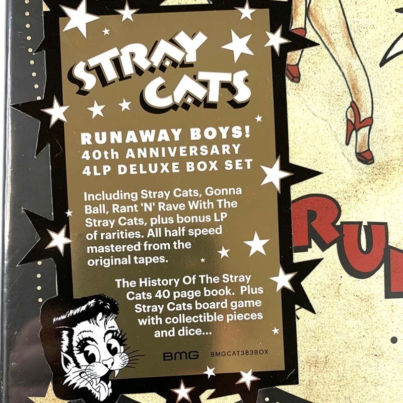 Stray Cats : Runaway Boys! 4LP - LP