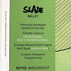 Ambrose Slade 1969 BMGCAT657LP Ballzy LP
