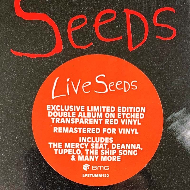 Cave Nick & the Bad Seeds 1993 LPSTUMM122 Live Seeds 2LP ( 3-sided) LP