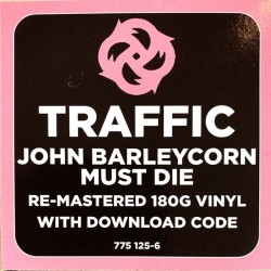 Traffic 1970 775 125-6 John Barleycorn Must Die LP