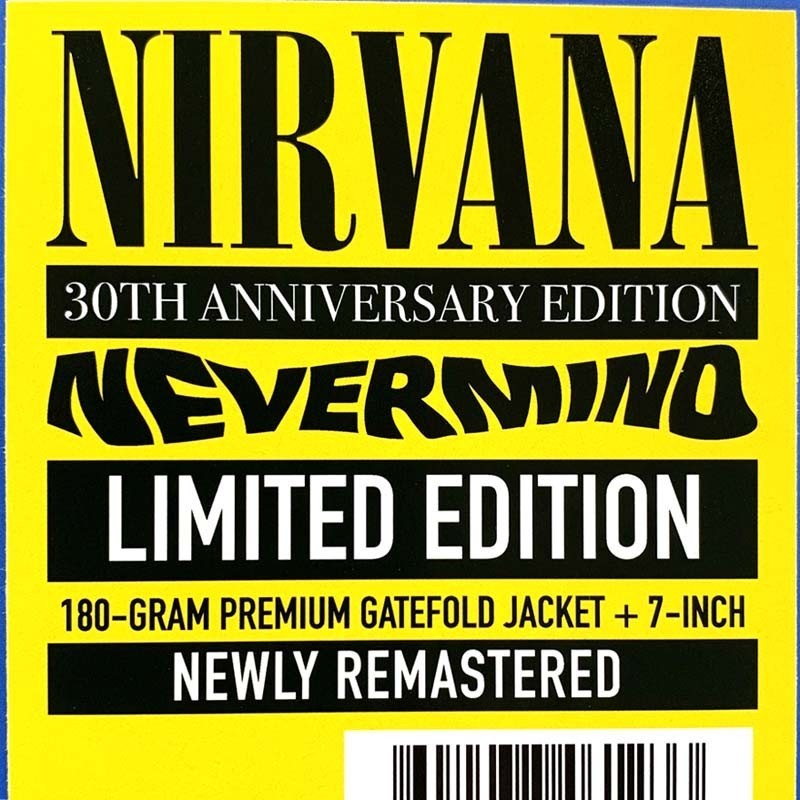 Nirvana 1991 3846123 Nevermind LP + 7-inch vinyl LP