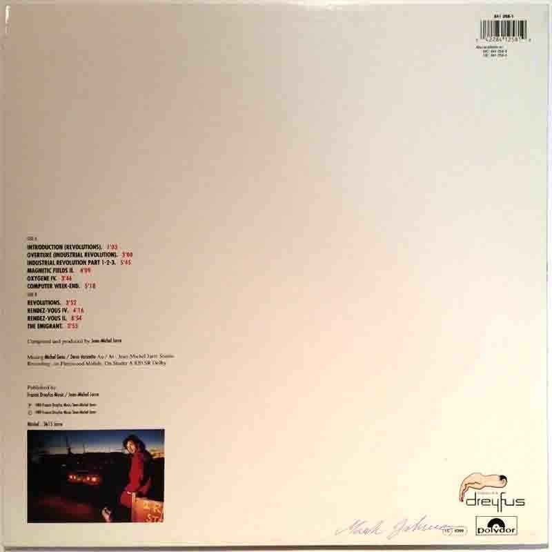 Jarre Jean Michel: Jarre Live  kansi VG+ levy EX Käytetty LP