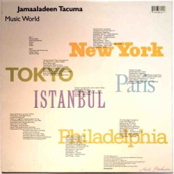 Tacuma Jamaaladeen: Music World  kansi VG+ levy EX Käytetty LP