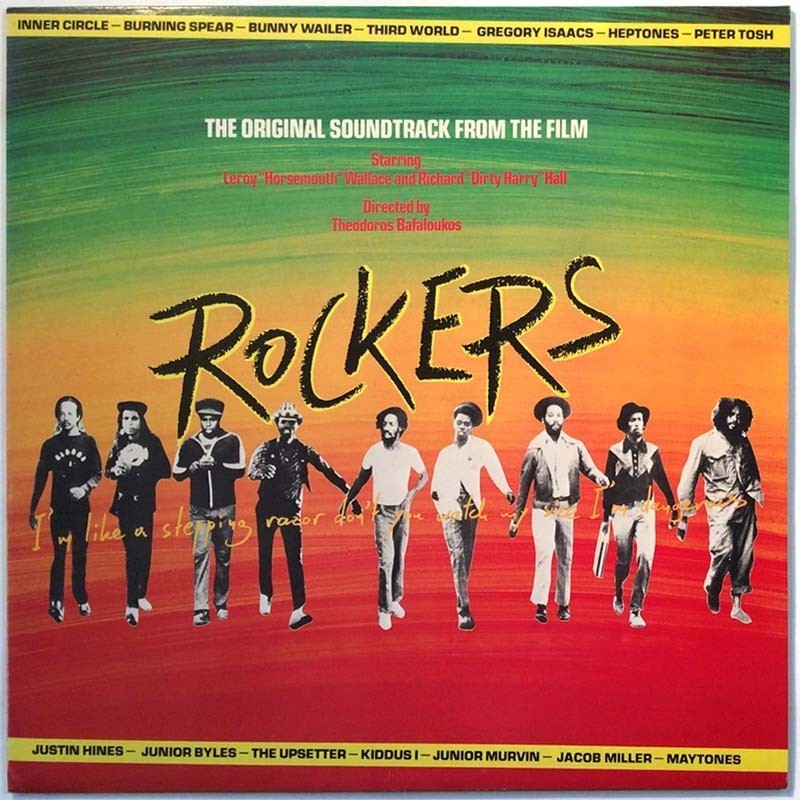 Inner Circle, Heptones, Bunny Wailer ym. 1979 ILPS 9587 Rockers Original Soundtrack Begagnat LP