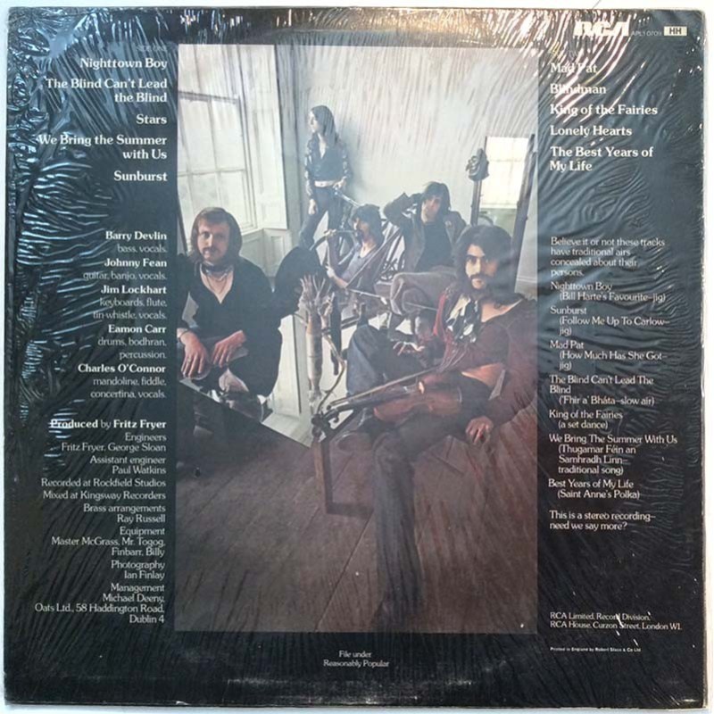 Horslips 1974 APL1 0709 Dancehall Sweethearts Begagnat LP