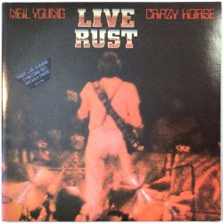 Young Neil: Live Rust 2LP  kansi EX levy EX Käytetty LP