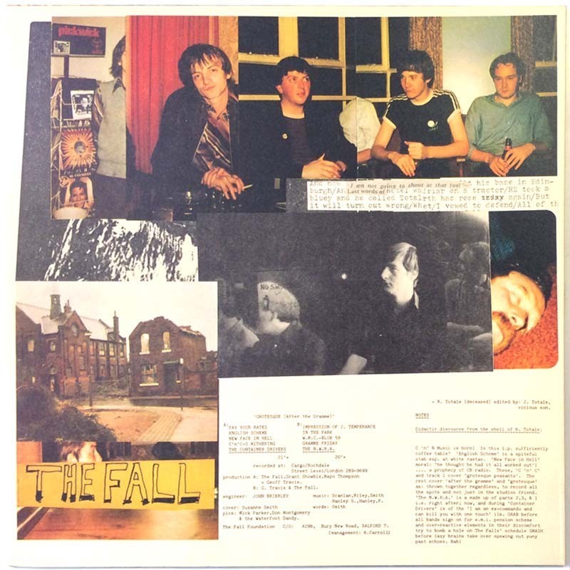Fall 1980 ROUGH 18 Grotesque (After The Gramme) Begagnat LP