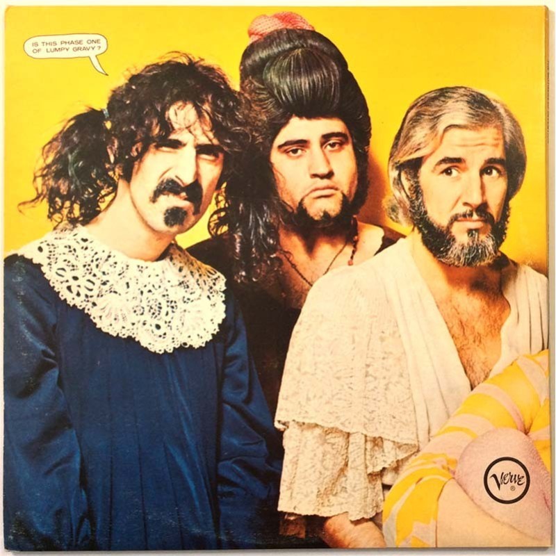 Mothers Of Invention: We're Only In It For The Money  kansi EX levy EX- Käytetty LP