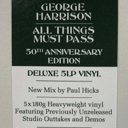 Harrison George : All things must pass 5LP - LP
