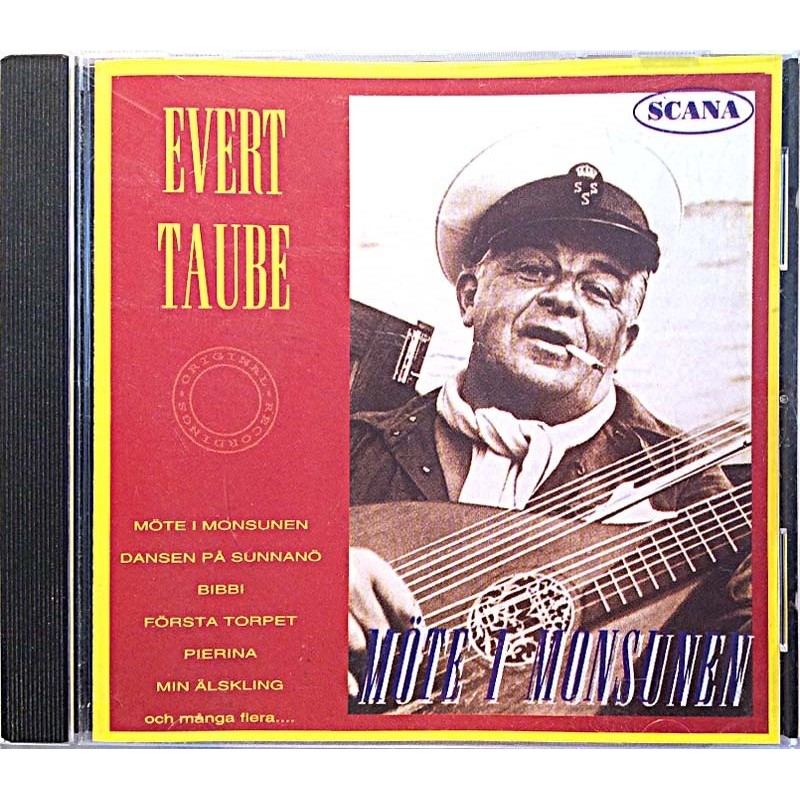 Taube Evert 1995 95081 Möte I Monsunen ym. CD Begagnat