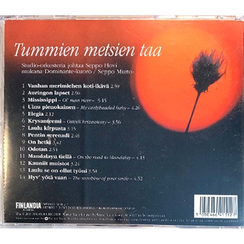 Ryhänen Jaakko 2003 5050466-4151-2-7 Tummien metsien taa CD Begagnat