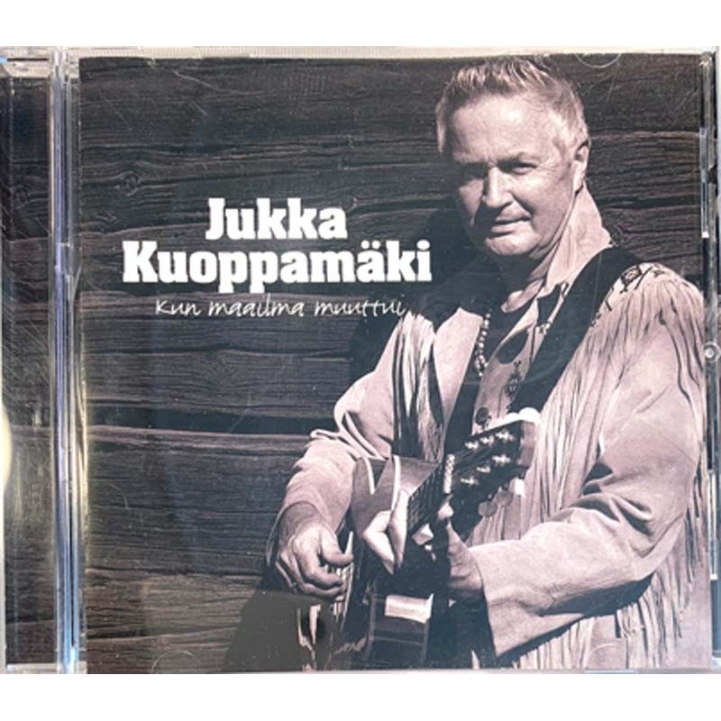 Kuoppamäki Jukka: Kun maailma muuttui  kansi EX levy EX CD