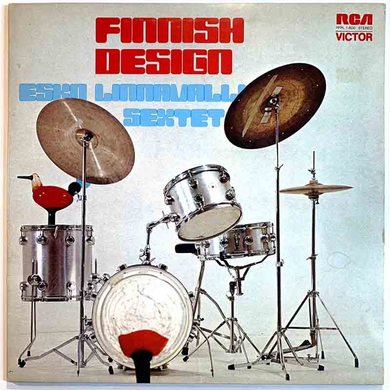 Esko Linnavalli Sextet 1973 YFPL 1 Finnish Design Begagnat LP