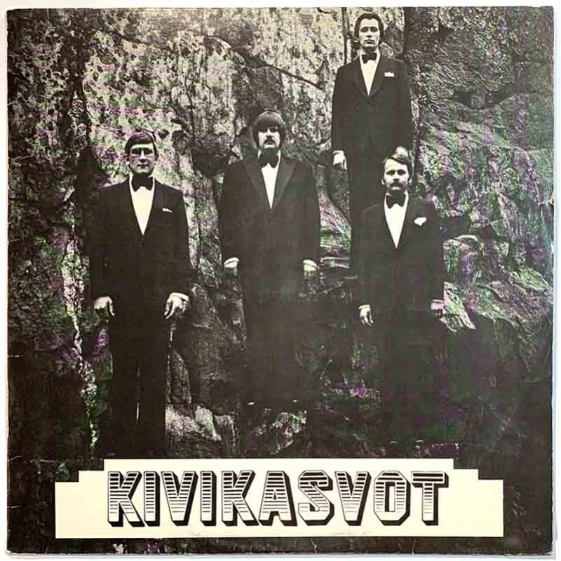 Kivikasvot: Kivikasvot (Kivikasvojen Musiikkimaailma)  kansi EX- levy EX LP