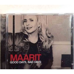 Maarit: Good Days, Bad Days  kansi EX levy VG Käytetty CD