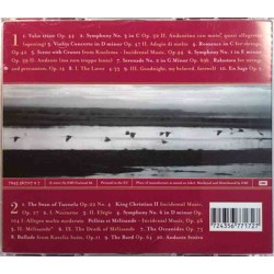 Sibelius Jean: Most Peaceful Sibelius 2CD  kansi EX levy EX Käytetty CD