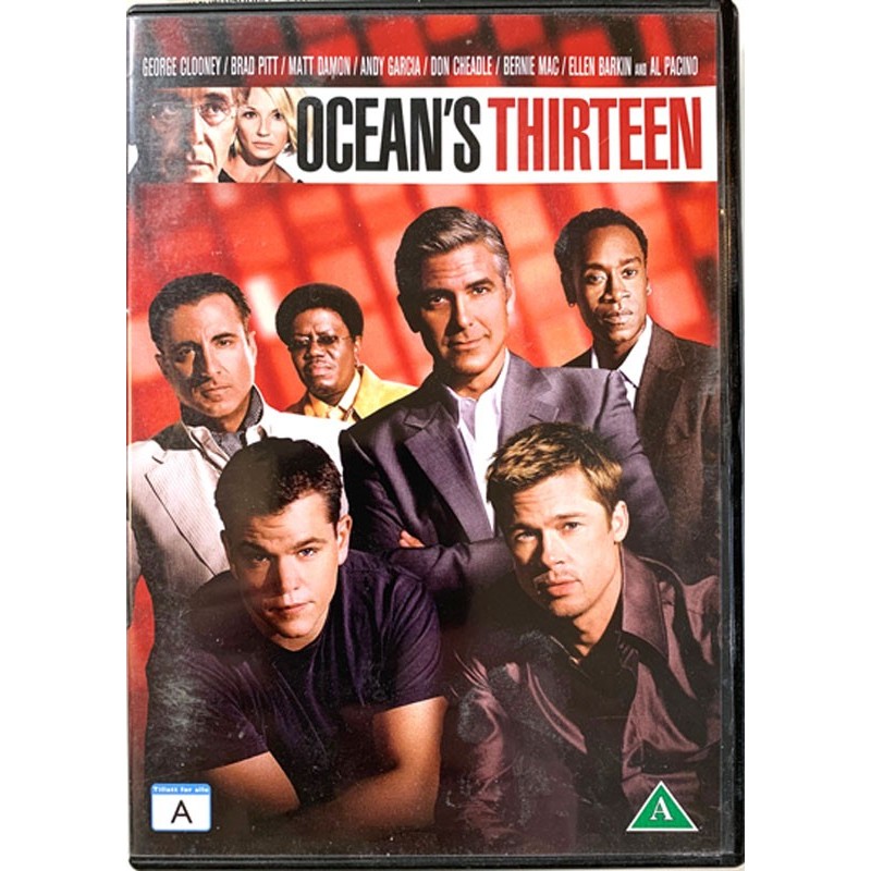 DVD - Elokuva 2007  Ocean’s thirteen DVD Begagnat