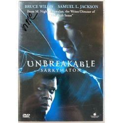 DVD - Elokuva: Unbreakable - Särkymätön  kansi EX levy EX Käytetty DVD