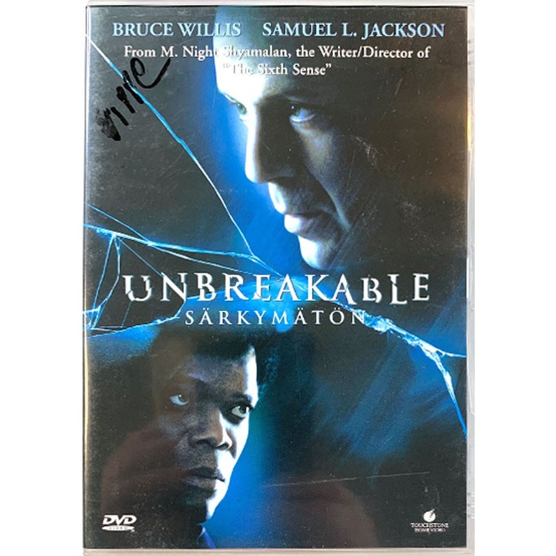 DVD - Elokuva 2000  Unbreakable - Särkymätön DVD Begagnat