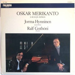Oskar Merikanto - Jorma Hynninen, Ralf Gothóni  1984 FA 344 Lauluja Begagnat LP
