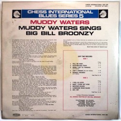Waters Muddy: Muddy Waters Sings "Big Bill"  kansi EX- levy G Käytetty LP