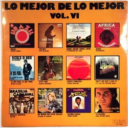 K.C. & The Sunshine Band, Asrikanders ym.: Lo Mejor De Lo Mejor Vol. VI  kansi EX- levy VG bonus LP:nä veloituksetta