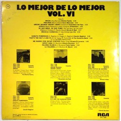 K.C. & The Sunshine Band, Asrikanders ym.: Lo Mejor De Lo Mejor Vol. VI  kansi EX- levy VG bonus LP:nä veloituksetta