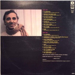 Aznavour Charles: Avec Amour, Made in Finland pressing  kansi VG levy VG+ Käytetty LP
