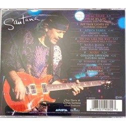 Santana: Supernatural  kansi EX levy EX Käytetty CD