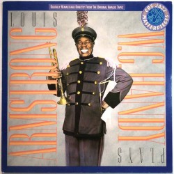 Armstrong Louis: Plays W.C. Handy  kansi EX- levy EX- Käytetty LP