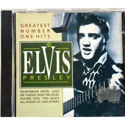 Elvis: Greatest number one hits  kansi EX levy EX- Käytetty CD