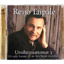 Taipale Reijo: Unohtumattomat 3 2CD  kansi EX levy EX Käytetty CD