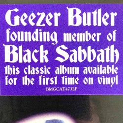 Geezer Butler : Black Science - LP