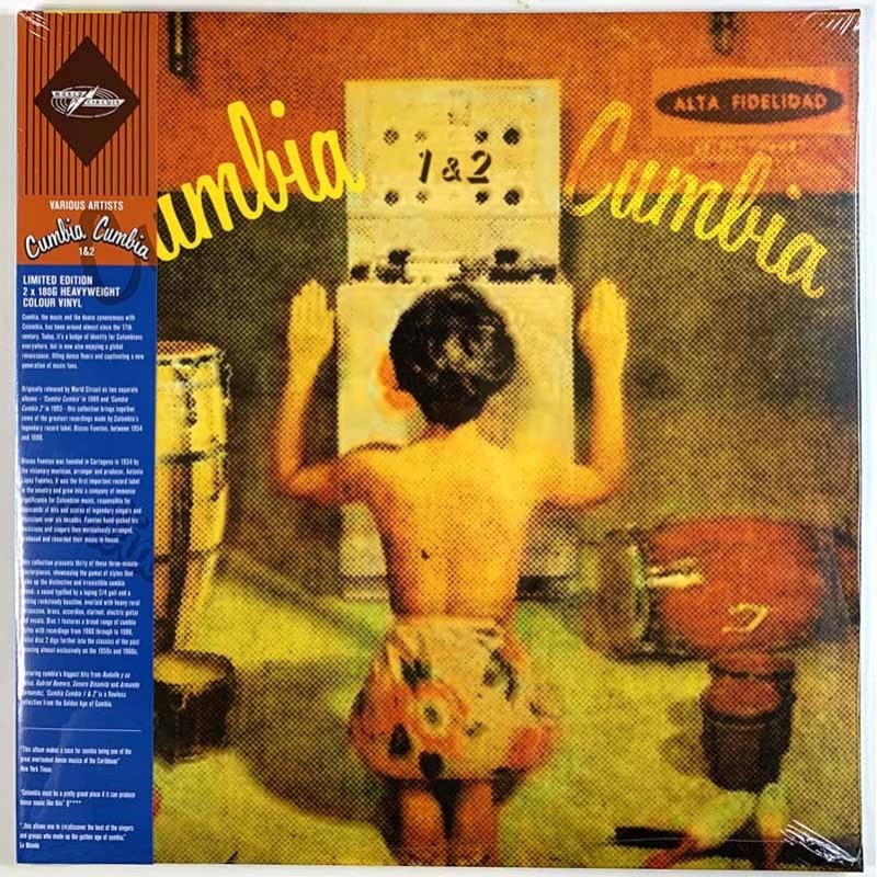 Gabriel Romero, La Sonora Inamita ym. : Cumbia Cumbia 1 & 2 2LP - LP