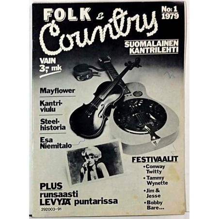 Folk & Country 1979 No.1 Esa Niemitalo,Mayflower