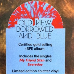 Slade : Old new borrowed and blue - splatter vinyl - LP