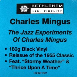 Mingus Charles : The jazz experiments of Charles Mingus - LP
