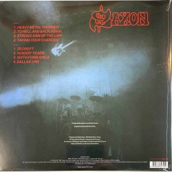 Saxon : Strong arm of the law - splatter vinyl - LP