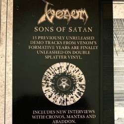 Venom : Sons of satan 2LP - splatter vinyl - LP