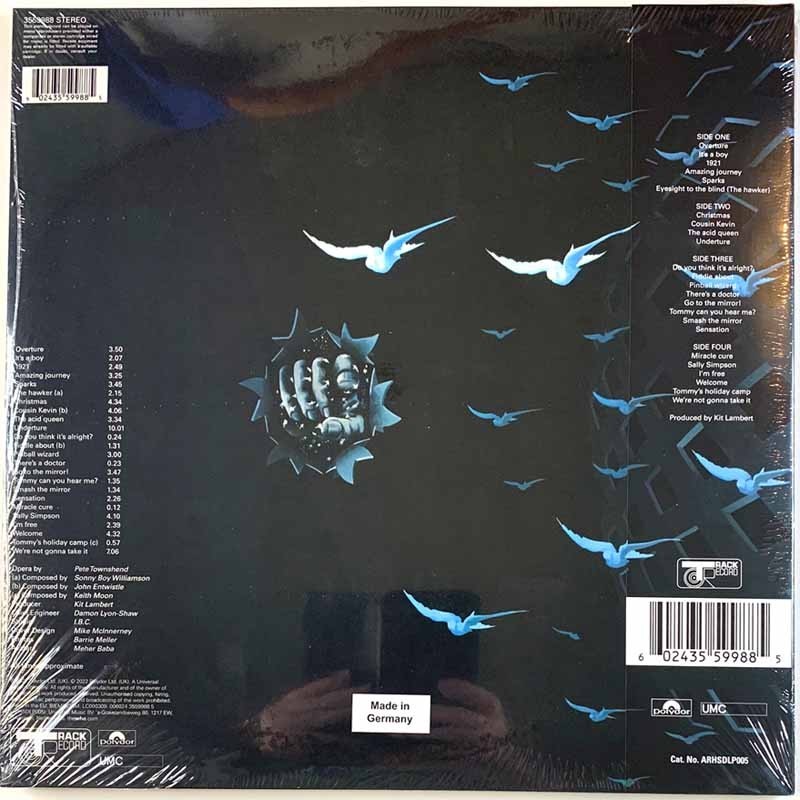 Who : Tommy - half speed mastering 2LP - LP