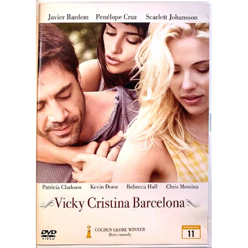 DVD - Elokuva: Vicky Cristina Barcelona  kansi EX levy EX DVD