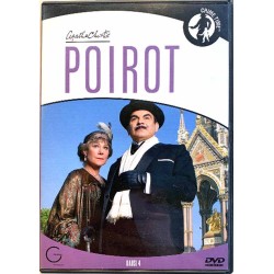 DVD - Elokuva: Poirot 6 jaksoa  kausi 4 2DVD  kansi EX levy EX DVD