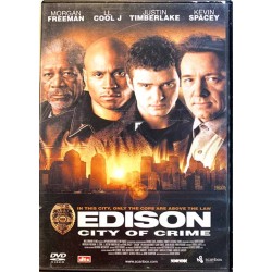 DVD - Elokuva: Edison city of crime  kansi EX levy EX DVD