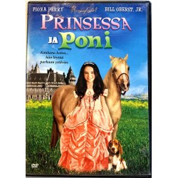 DVD - Elokuva: Prinsessa ja poni  kansi EX levy VG+ DVD