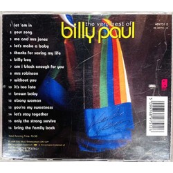 Paul Billy: The very best of  kansi VG levy EX Käytetty CD