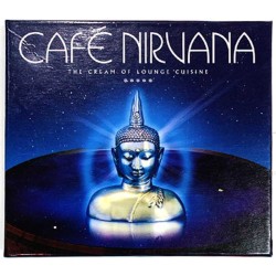Ultra Nate, Fug, Floris ym.: Cafe Nirvana - Cream of lounge cuisine 2CD  kansi EX levy VG+ Käytetty CD
