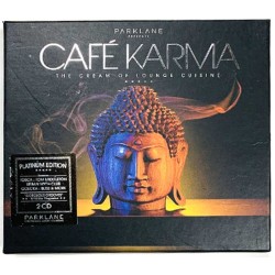 Luomo, Oka, Hardkandy ym.: Cafe Karma 2CD  kansi EX levy EX- Käytetty CD