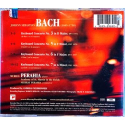 Bach • Murray Perahia : Keyboard Concertos Nos. 3, 5, 6, 7 - CD