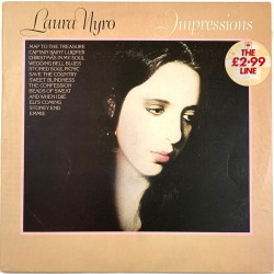 Nyro Laura: Impressions  kansi EX- levy EX Käytetty LP