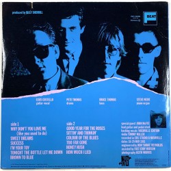 Elvis Costello and the Attractions: Almost blue  kansi VG levy EX Käytetty LP